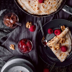 crapes food photography